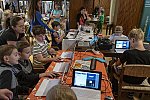 Jedním z workshopů bylo programování v prostředí Minecraft, tzv. Minecraft Edu.