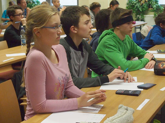 regional round of the Logical Olympiad 2014 in Hradec Kralove