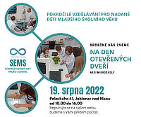 den otevřených dveří v Science Elementary Micro School (Jablonec nad Nisou, 19. 8. 2022)